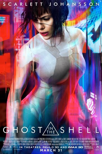 The Ghost in the Shell 2017 live action film's poster. Source: filmaffinity.com