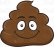 A smiling pile of poo