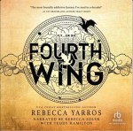Fourth Wing by Rebecca Yarros audiobook edition cover